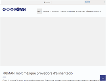 Tablet Screenshot of friman.es